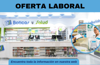 Últimas Vacantes Trabaja con Nosotros en Boticas y Salud