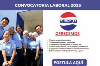 Pepsi abre nuevas oportunidades de empleo en Perú