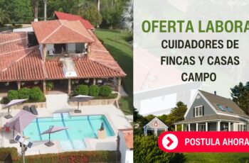 Se solicita personal para el cuidado y mantenimiento de fincas. ¡Forma parte de nuestro equipo!