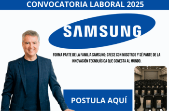 Empleos Samsung 2025: Convocatoria oficial con plazas en tienda, almacén y servicio técnico