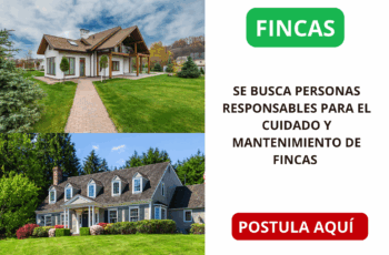 🏡 Empleos en Fincas y Cuidado de Casas 2025