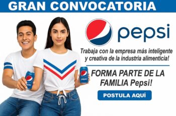 PepsiCo abre convocatorias: ingresa ahora y descubre puestos con alto potencial