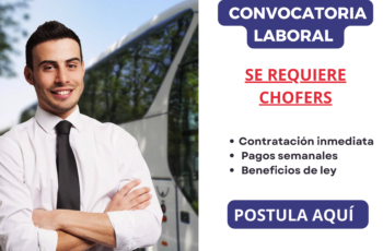 Se Necesitan Choferes con Licencia Vigente