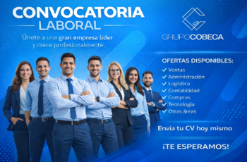 Grupo COBECA publica nuevas oportunidades de empleo formal