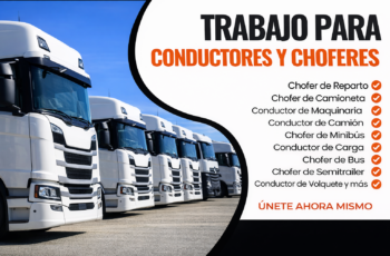 🚛 Convocatoria Abierta para Choferes con Experiencia