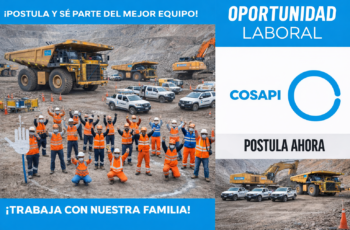 Convocatoria laboral en Cosapi – Nuevas vacantes disponibles
