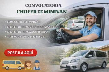 portunidad Laboral Para Conductores de Minivan
