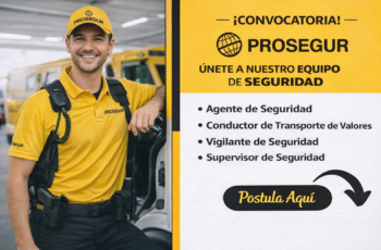 Vacantes disponibles en Prosegur para agentes de seguridad