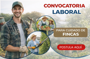 Se buscan cuidadores de fincas y casas de campo 🌿