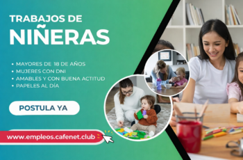 Oportunidad laboral en cuidado infantil