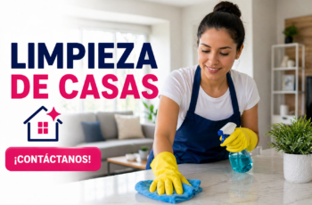 Empleo Formal para Limpieza del Hogar con Ingreso Inmediato