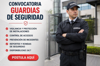 Oportunidad de Trabajo para Guardias de Seguridad