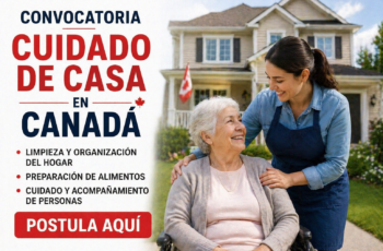 Se Busca Personal para Cuidado y Mantenimiento del Hogar en Canadá