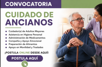 Se Solicita Personal para Cuidado y Atención de Ancianas con o sin Experiencia