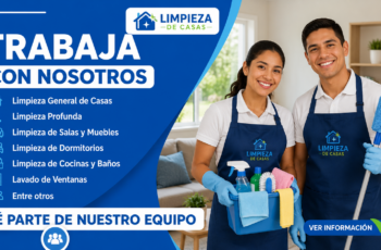 Se Solicita Personal para Limpieza de Casas y Departamentos