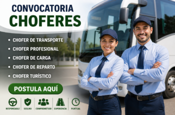 Oportunidades de Trabajo para Choferes con y sin Experiencia