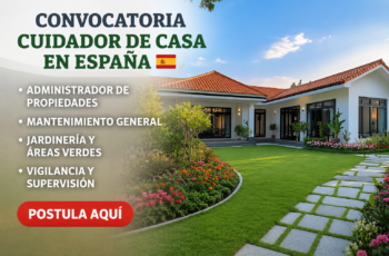 Convocatoria para Cuidadores de Casas en España