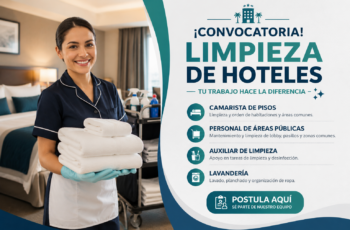 Limpieza en Hoteles: Vacantes Disponibles para Personal de Aseo y Mantenimiento