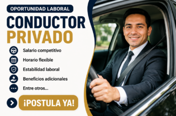 Se Solicita Conductor Privado con Licencia Vigente para Traslado de Personal