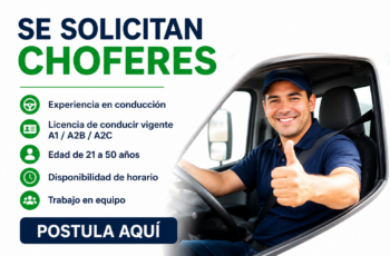 Convocatoria de choferes