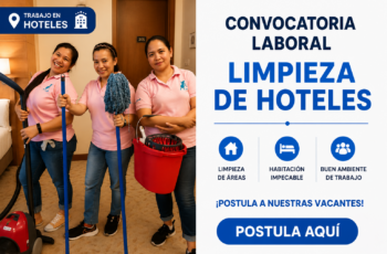 Gran Convocatoria para Limpieza de Hoteles