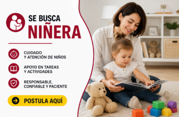 Empleo para Niñeras: Todo lo que Debes Saber para Postular
