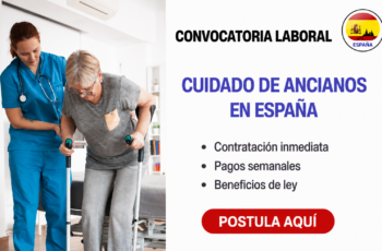 Empleo para Cuidadores de Adultos Mayores: Vacantes Disponibles con Beneficios Laborales