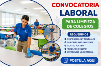 Oportunidades de Trabajo en Limpieza de Colegios: Vacantes Disponibles